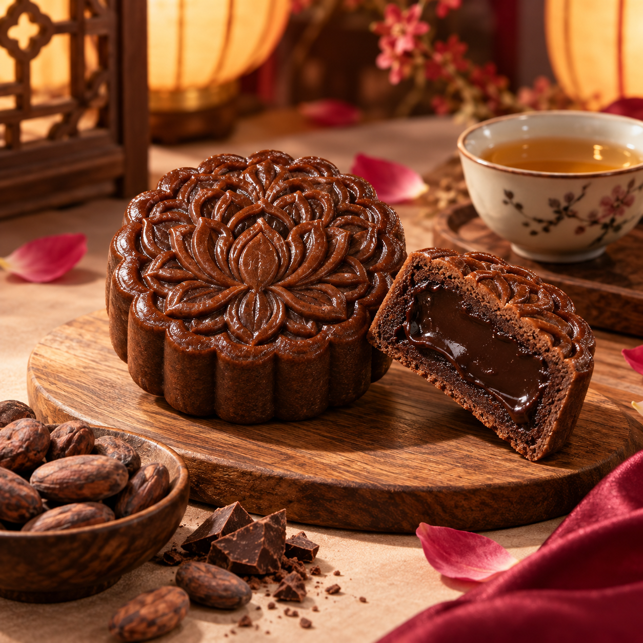 Ảnh minh họa bánh sắc nâu