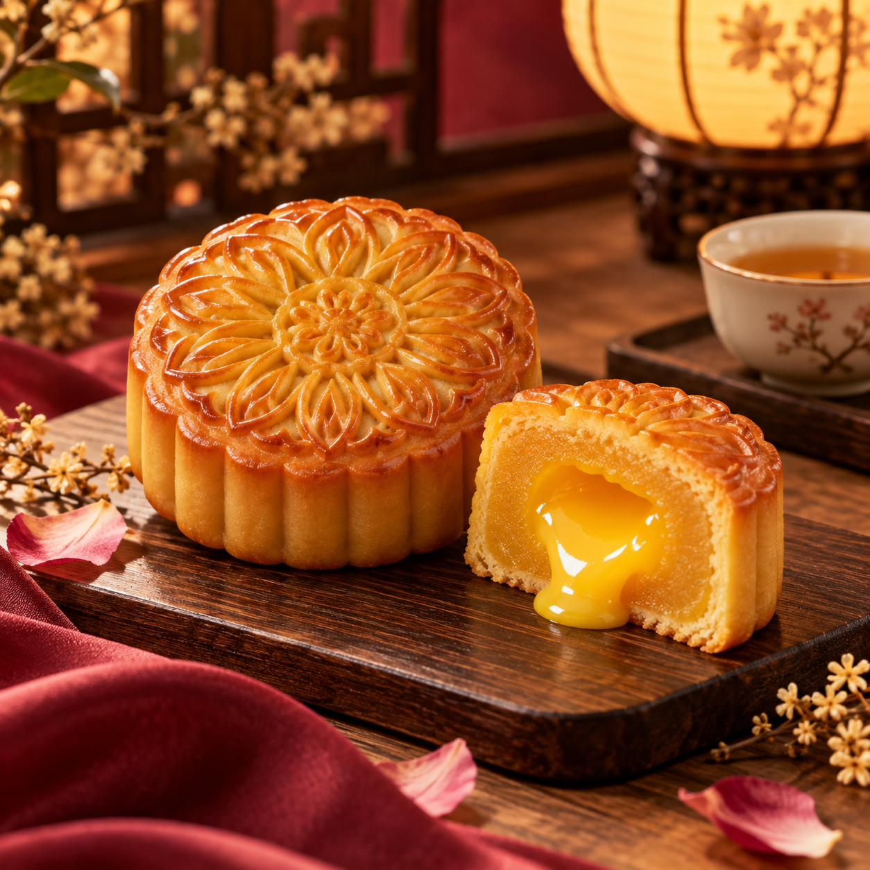 Ảnh minh họa bánh sắc vàng